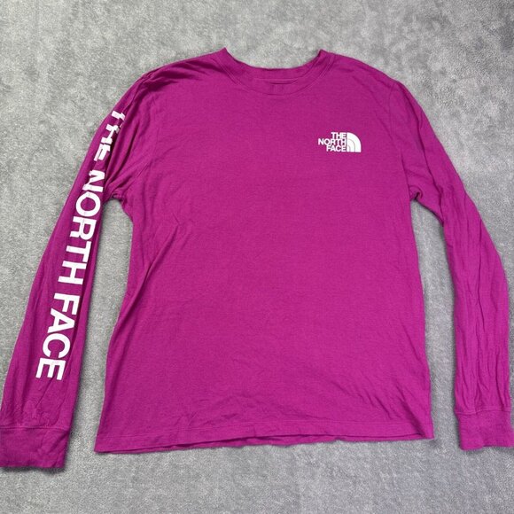 The North Face Purple Long Sleeve Tee - Picture 1 of 7